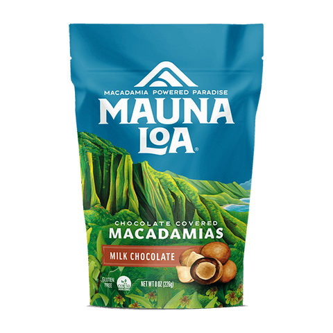 Chocolate Covered Macadamias - Milk Chocolate Medium Bag