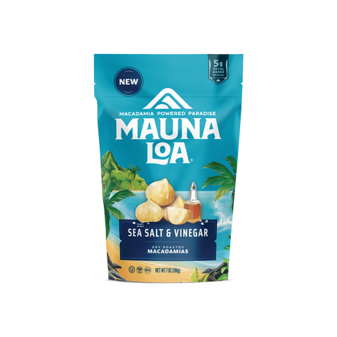 Flavored Macadamias - Sea Salt Vinegar Medium Bag