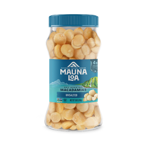 Flavored Macadamias - Unsalted Jar